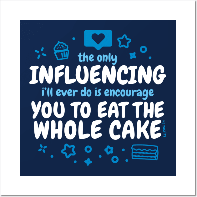 Influencing your love of Cake Wall Art by zacrizy